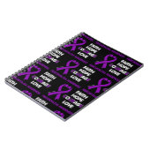 Faith Hope Courage Liebe...Fibro Notizblock (Linke Seite)