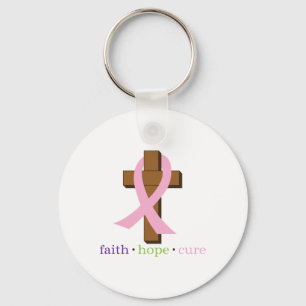 Faith Hope Cure Schlüsselanhänger
