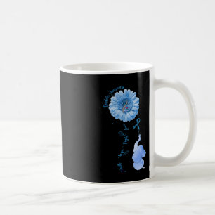 Faith Hope Fight Liebe Elephant Sunflower Diabetes Kaffeetasse