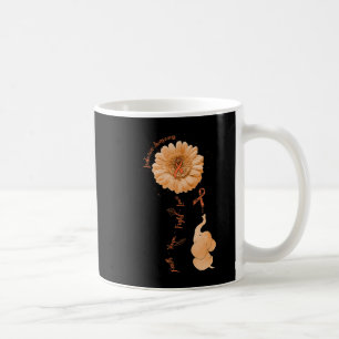 Faith Hope Fight Liebe Elephant Sunflower Leukemia Kaffeetasse