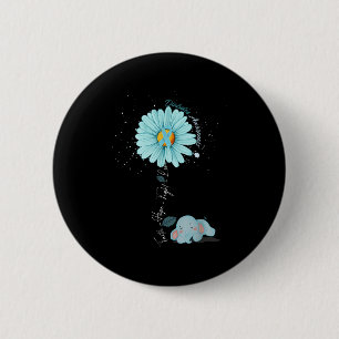 Faith Hope Fight Liebe Elephant Typ 1 Diabetes Awa Button
