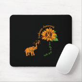 Faith Hope Fight Liebe Leukemia Awareness Ribbon G Mousepad (Mit Mouse)