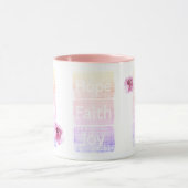 Faith Hope Joy Tasse (Zentrum)