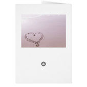 Faith Hope Liebe, 1 Corinthians 13:13, Beach Card (Hinten)