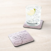 Faith Hope Liebe, 1 Corinthians 13:13, Ocean Beach Untersetzer (Rechte Seite)