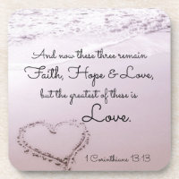 Faith Hope Liebe, 1 Corinthians 13:13, Ocean Beach