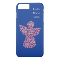 Faith Hope Liebe Apple iPhone 7 Handy Fall
