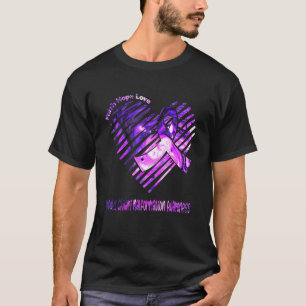 Faith Hope Liebe Arnold Chiari Malformation Awaren T-Shirt