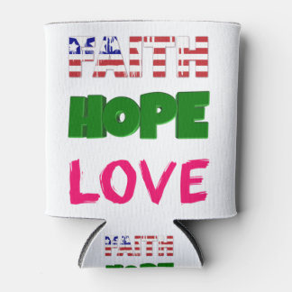 Faith Hope Liebe Bible Verse Dosenkühler