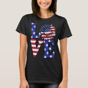 Faith Hope Liebe Butterfly Daisy Christians God 4 T-Shirt