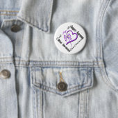 Faith Hope Liebe Butterfly - Lupus Bewusstsein Button (Beispiel)