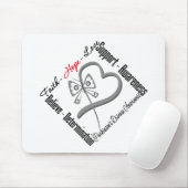Faith Hope Liebe Butterfly - Parkinsonerkrankung Mousepad (Mit Mouse)