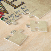 Faith Hope Liebe Christlich Bible Verse Puzzle (Seite)