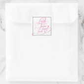 Faith Hope Liebe Christlich Wedding Stickers (Tasche)