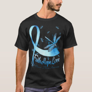 Faith Hope Liebe Chronische Krankheit Bewusstsein T-Shirt