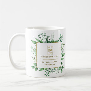 Faith Hope Liebe Corinthians 13:13 Individuelle Na Kaffeetasse
