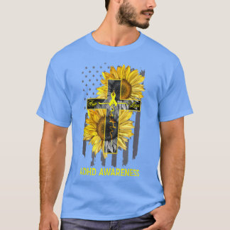 Faith Hope Liebe Crossing Adhd Awareness T-Shirt