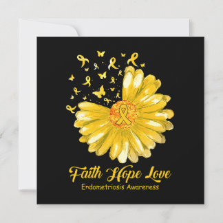 Faith Hope Liebe Endometriose Bewusstsein