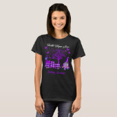 Faith Hope Liebe Epilepsy Bewusstsein T-Shirt (Vorne ganz)