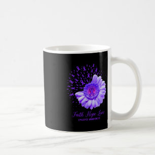 Faith Hope Liebe Epilepsy Bewusstsein Überlebende  Kaffeetasse