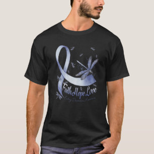 Faith Hope Liebe Essstörungen Bewusstsein Dragonf T-Shirt