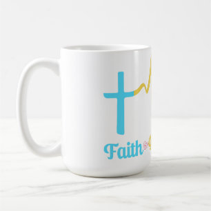 Faith Hope Liebe Hearts Kaffeetasse