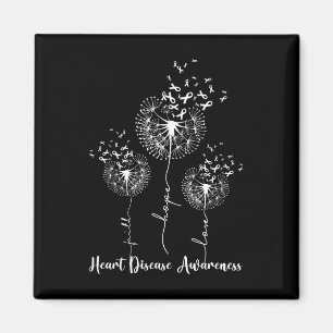 Faith Hope Liebe Herzerkrankungen Bewusstsein Blum Magnet