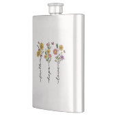 "Faith-Hope-Liebe" | Inspirierend Blumendesign Flachmann (Links)