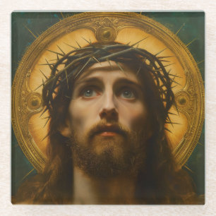 Faith Hope Liebe Jesus Christ Christliches Gesch Glasuntersetzer
