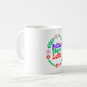 Faith hope Liebe Kaffeetasse (Vorderseite Links)