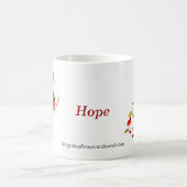 Faith Hope Liebe Kaffeetasse (Mittel)