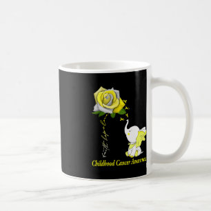 Faith Hope Liebe Kinderkrebsbewusstsein Kaffeetasse