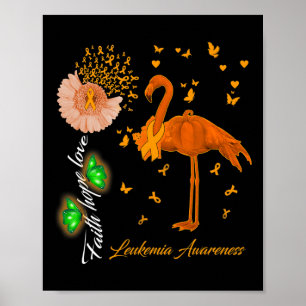 Faith Hope Liebe Leukämie Bewusstsein Poster