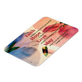 Faith Hope Liebe May Magnet (Linke Seite)