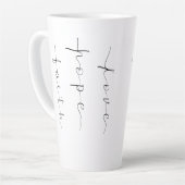 Faith Hope Liebe Milchtasse (Linke Ecke)