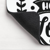 Faith Hope Liebe Mousepad (Ecke)