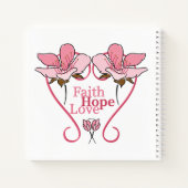FaItH, HoPe & Liebe Notizblock (Rückseite)