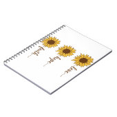 Faith Hope Liebe Notizblock (Linke Seite)