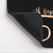 Faith Hope Liebe Orange Ribbon Leukemia Bewusstsei Mousepad (Ecke)