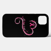 Faith Hope Liebe Pink Ribbon Brustkrebs Auswarenes Case-Mate iPhone Hülle (Rückseite (Horizontal))