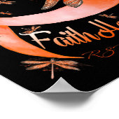 Faith Hope Liebe Rsd Crps Awareness Dragonfly Poster (Ecke)