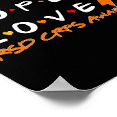 Faith Hope Liebe Rsd Crps Bewusstsein Poster (Ecke)