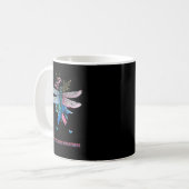 Faith Hope Liebe Schilddrüsenkrebs Bewusstsein Rag Kaffeetasse (Vorderseite Links)