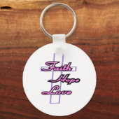 Faith Hope Liebe Schlüsselanhänger (Vorderseite)