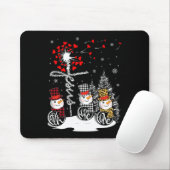 Faith Hope Liebe Snowman Jesus Dandelion Christlic Mousepad (Mit Mouse)