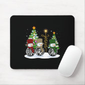 Faith Hope Liebe Snowman Jesus Fun Xmas Cross für Mousepad (Mit Mouse)