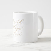 Faith Hope Liebe Specialty Tasse (Vorderseite Rechts)