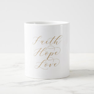 Faith Hope Liebe Specialty Tasse