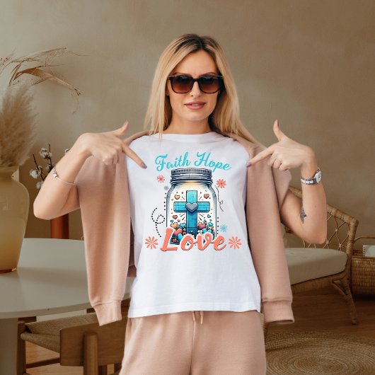 Faith hope Liebe T-Shirt