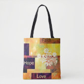 Faith Hope Liebe Tasche (Vorderseite)